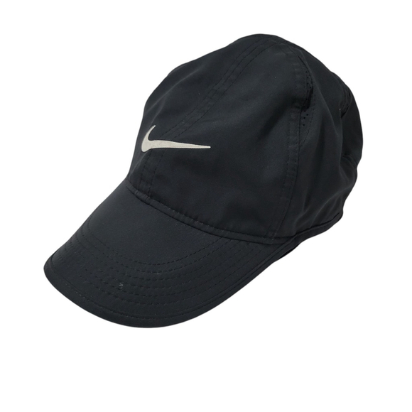Nike FeatherLight Dri-Fit Hat Cap Black Toddler Tennis O/S. Excellent Condition - Picture 3 of 7